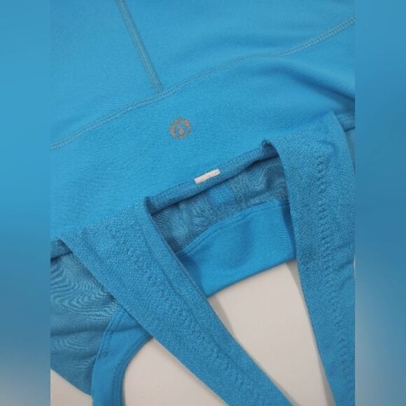 Lululemon Athletica Turquoise Long Halter Tank Top SZ small - Picture 14 of 16